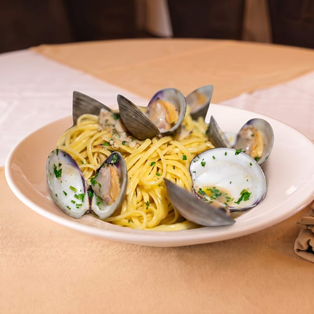 Linguine Clams or Mussels.